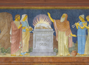 Sanierung der Wandmalerei - Abtei St. Hildegard