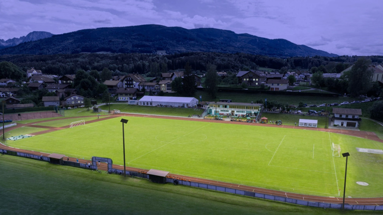 Neubau einer Flutlichtanlage am Sportplatzgelände des TSV Teisendorf