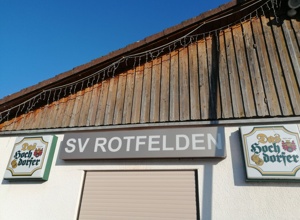 Sportheim des SV Rotfelden benötigt eine Sanierung der Außenfassade