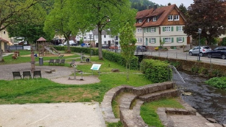 Wasserspielplatz und Kneipp-Anlage am Seebach