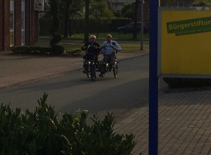 Spezialfahrrad für Menschen mit Einschränkungen