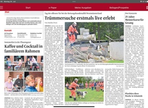 GPS-Geräte zur Unterstützung bei der Rettungshundearbeit