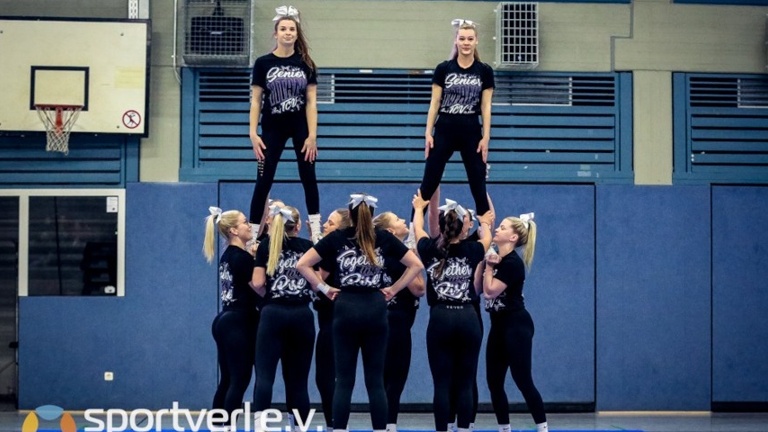 Start der Verler Cheerleading TITANS