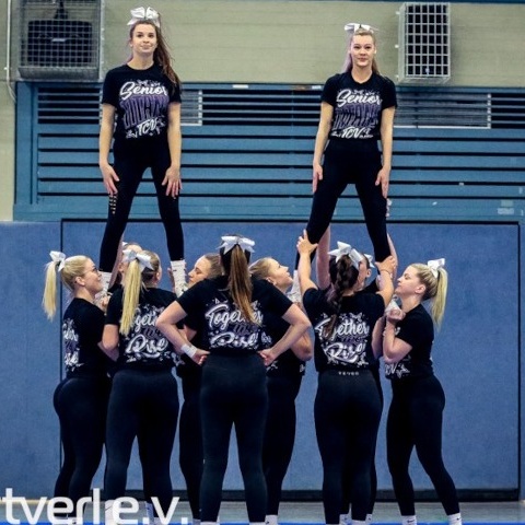 Start der Verler Cheerleading TITANS