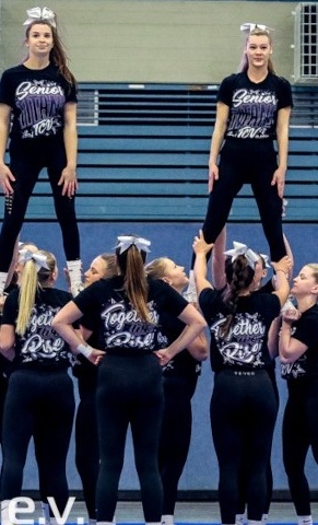 Start der Verler Cheerleading TITANS