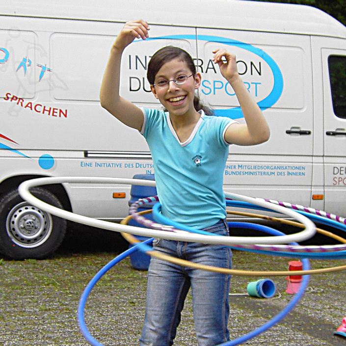 SportMOBIL für geflüchtete Kinder und Jugendliche