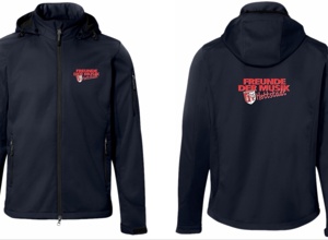 Softshelljacke für unsere Auftritte bei Wind und Wetter