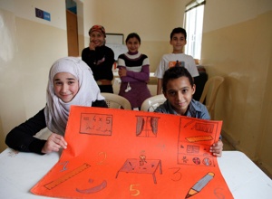 Aufbau einer Schule in Idlib - Syrien