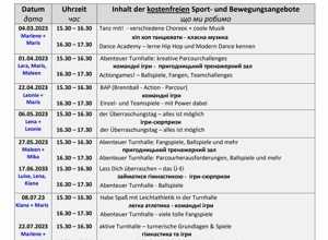 Fit-KidSS TKK Abt. Turnen