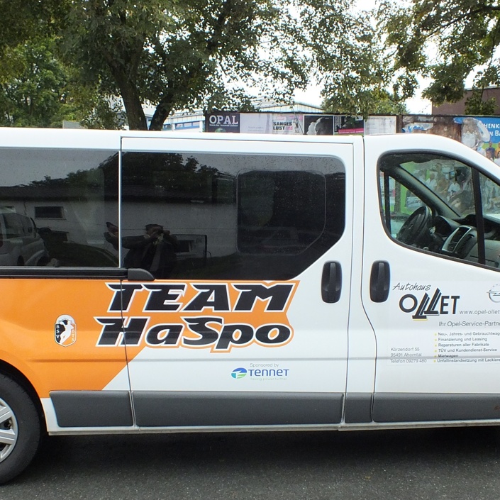 Kleinbus für HaSpo Bayreuth