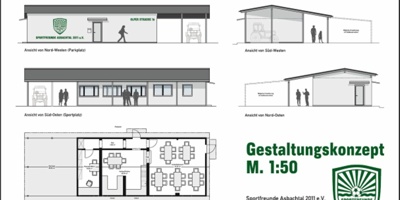 Neubau Vereinsheim Hans Berg Sportanlage