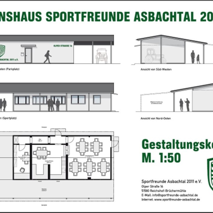 Neubau Vereinsheim Hans Berg Sportanlage