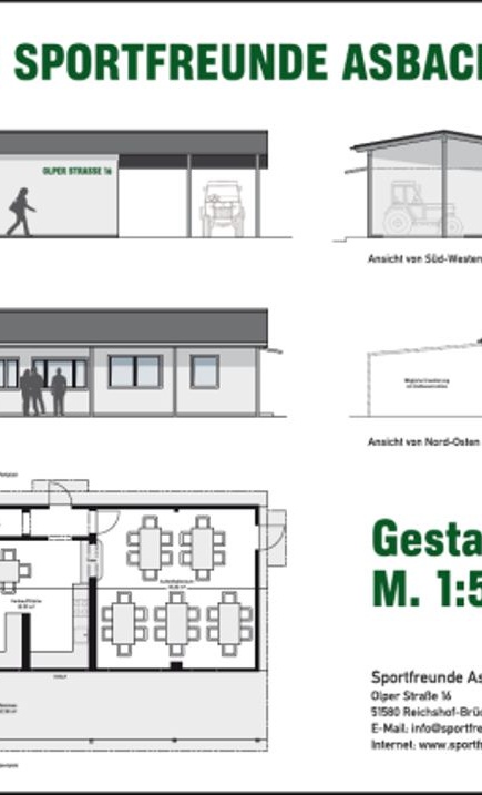 Neubau Vereinsheim Hans Berg Sportanlage