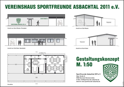 Neubau Vereinsheim Hans Berg Sportanlage