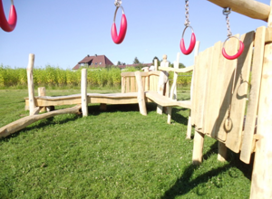 Niederbalancierstrecke für den Spielplatz in Wendelskirchen