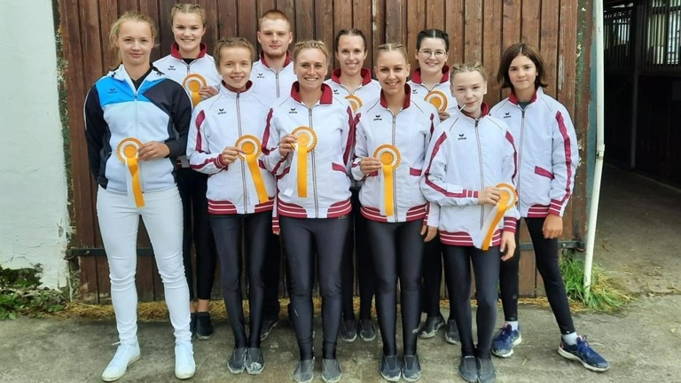 Voltigierpferd Clemens - Schloß Holte Team 1
