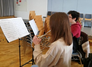 Hier spielt die  Musik: neues Blech für schöne Töne!