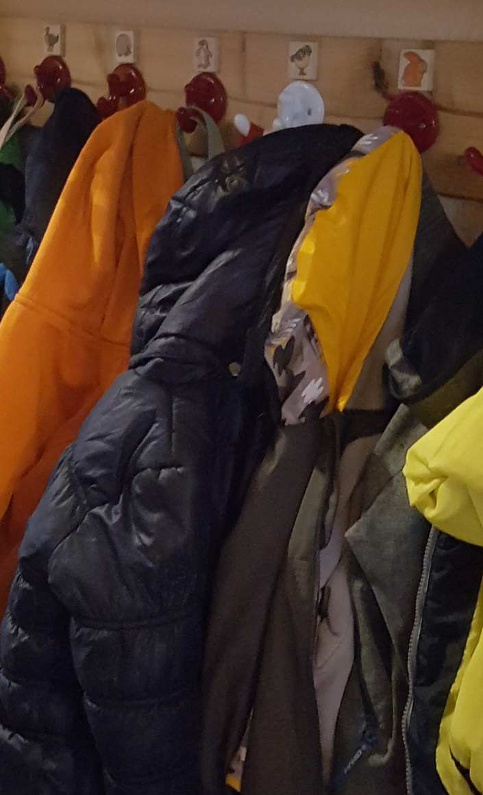 Erweiterung und Einrichtung einer Garderobe