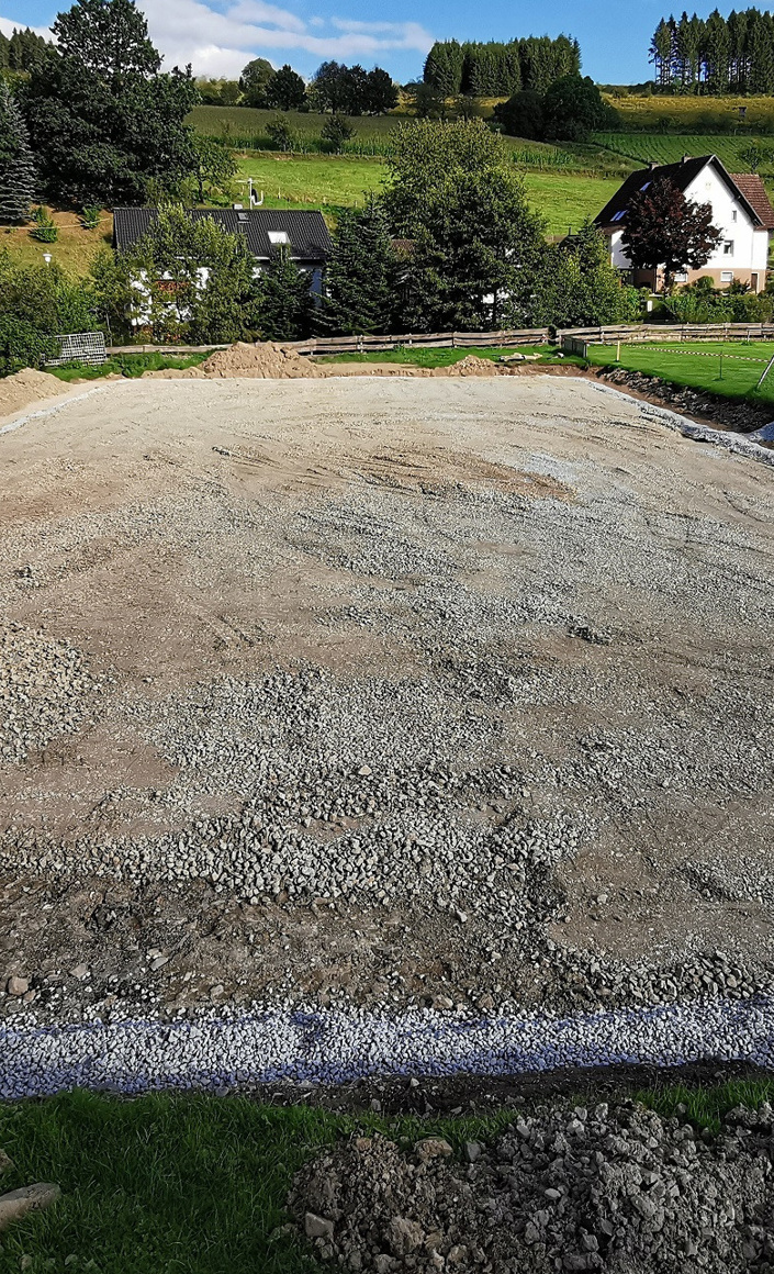 Ballfangzaun am Kleinspielfeld