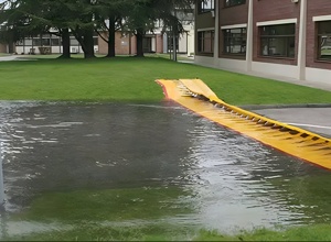 Hochwasserschutz / mobile Stauhilfe für die FFW Rüssenbach