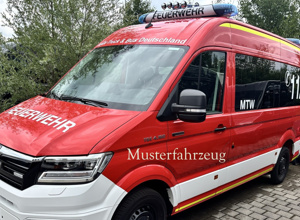 Neuer Mannschaftstransportwagen für die Feuerwehr Goßmannsdorf