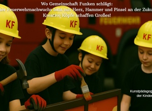 Wo Gemeinschaft Funken schlägt-Feuerwehrnachwuchs baut ein Brandhaus!