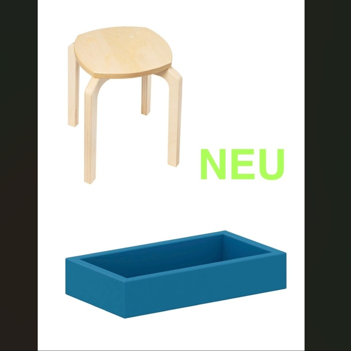 Neue Betten und Hocker für die Kuratie-Kinder!
