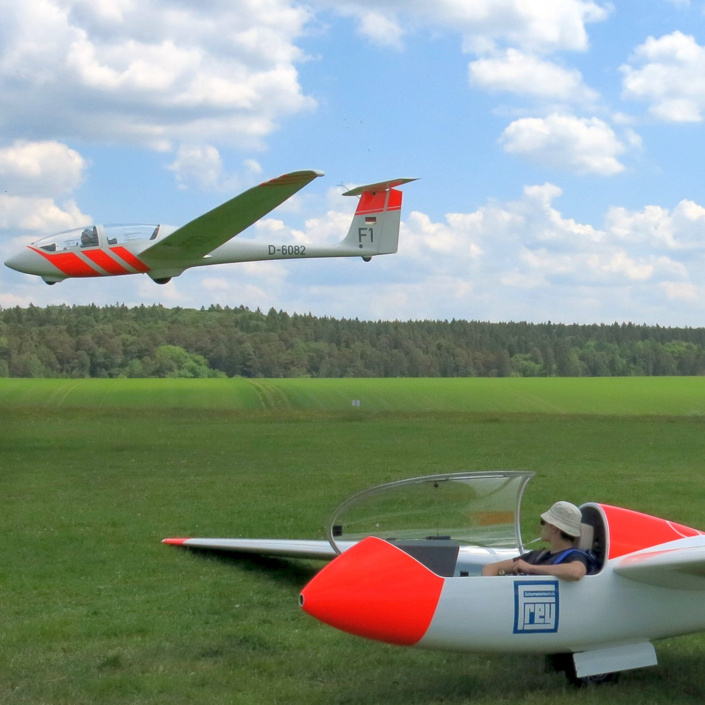 GPS Navigationsgerät mit Moving Map für Schulungssegelflugzeug