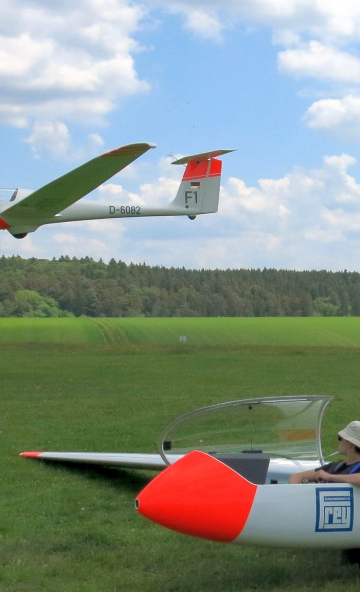 GPS Navigationsgerät mit Moving Map für Schulungssegelflugzeug
