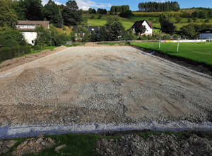 Ballfangzaun am Kleinspielfeld