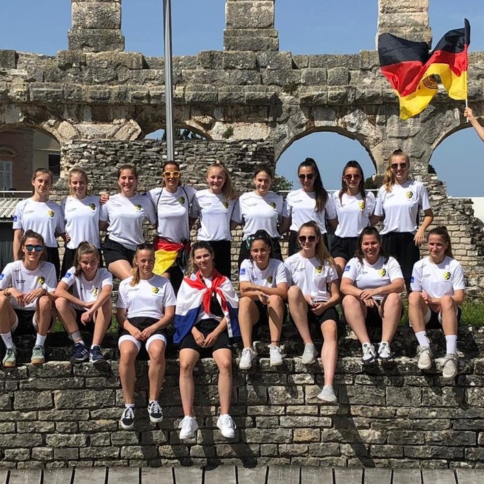 TSV Girls beim Croatia-Football-Festival 2020