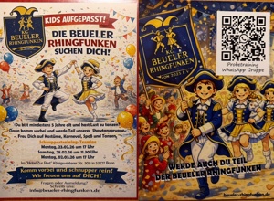 Erstausstattung Uniformen KG Beueler Rhingfunken von 2025 e.V.