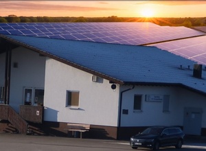 Photovoltaik-Anlage beim TSV Strümpfelbrunn e.V.