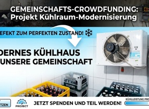 Frömern bleibt kühl: Neue Kühlanlage für unser Vereinsheim!