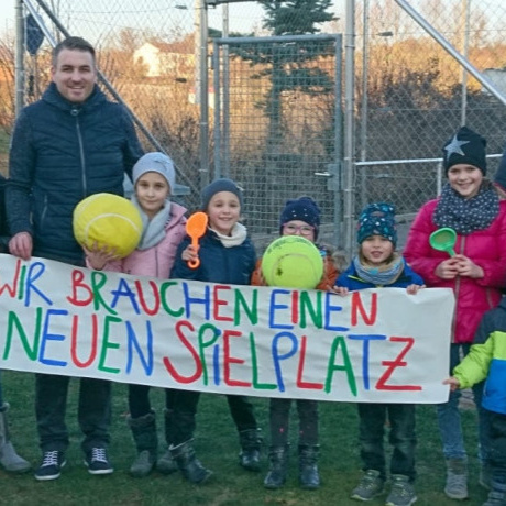 Wir bauen einen neuen Spielplatz