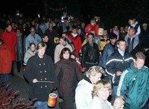 Unterstützung für Laternenumzug