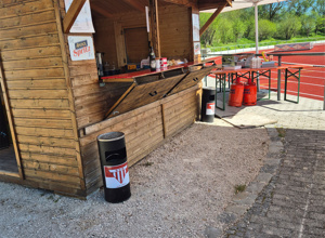 Kioskhäuschen für den FC Schwabing