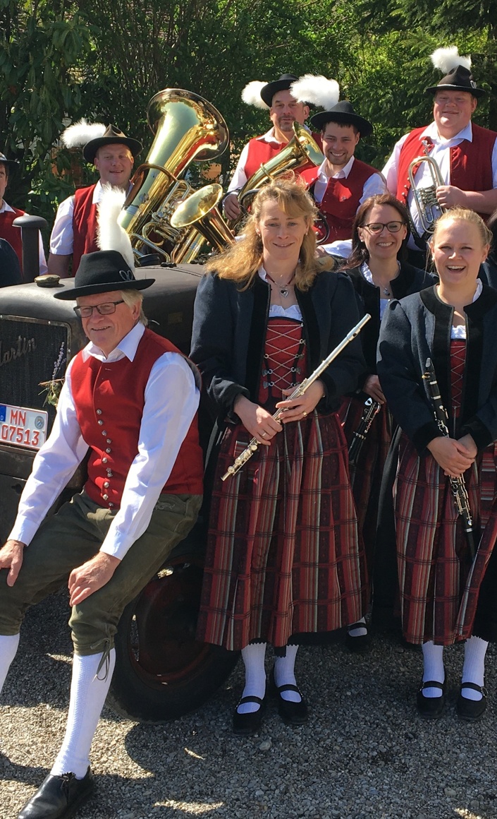 Wetterschutzjacken für die Musikanten