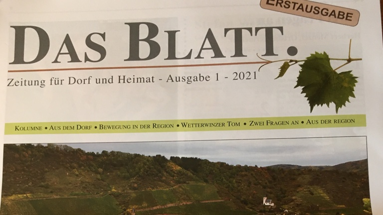 Wir gründen die Zeitung DAS BLATT