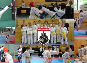 Trainingsequipment für Taekwon-Do/Kickbox Abteilung