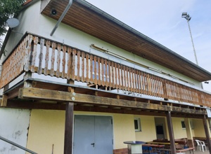 Restaurierung Balkon Vereinsheim TuS Neesbach
