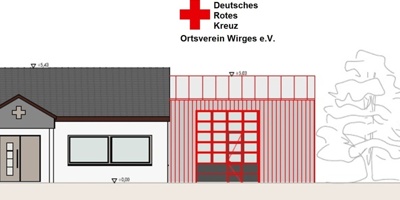 Anbau Fahrzeughalle DRK Wirges