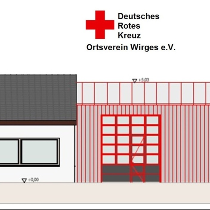 Anbau Fahrzeughalle DRK Wirges
