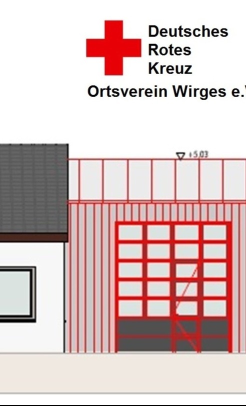 Anbau Fahrzeughalle DRK Wirges
