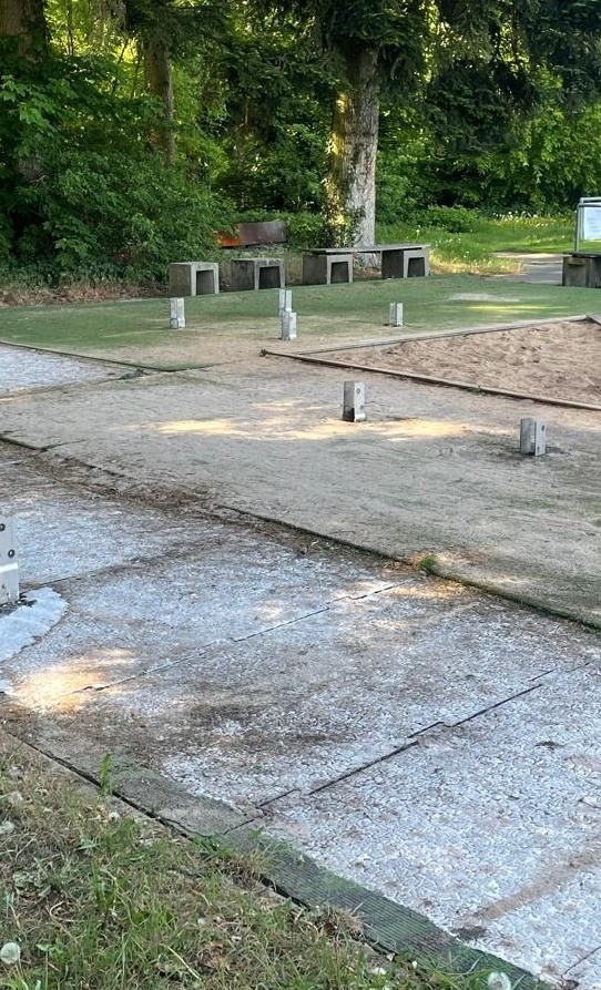 Sanierungsmaßnahmen am "Lochbachareal" in Höpfingen