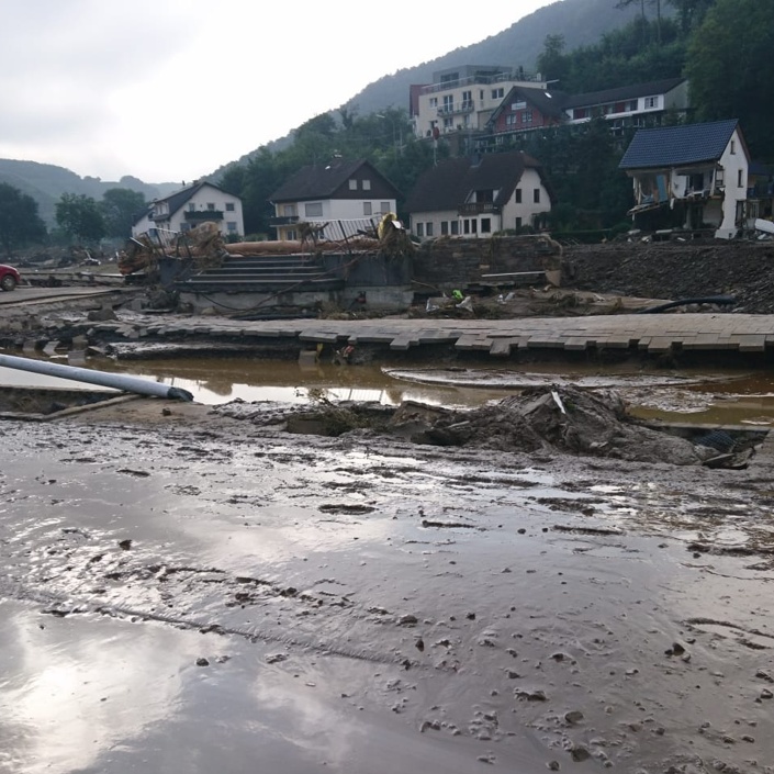 Hochwasserhilfe aus dem Westerwald