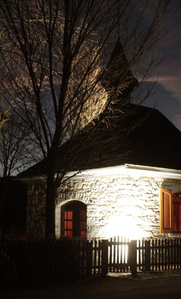 Beleuchtung der Heiligenfeld Kapelle, Endorf