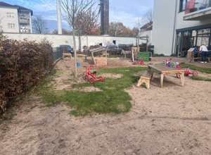Die Krater müssen weg, ein neuer Garten für unsere Kinder.