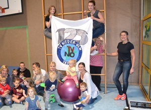 Fahnen Jubiläumsjahr 2018 des TV 1893 Nieder-Olm