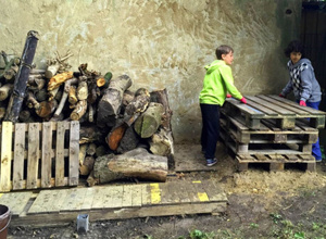 Hochbeete für unseren Erlebnisgarten in Gaarden